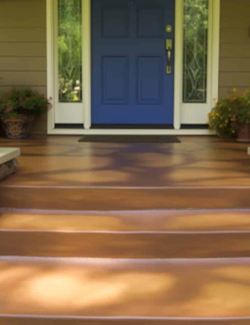 Waco Stained Concrete Steps Service Waco Stained Concrete Steps Service