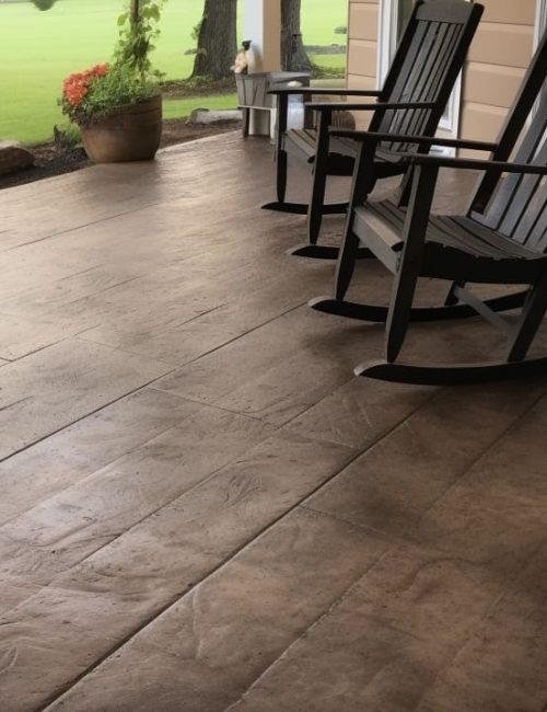 Waco Stamped Concrete Porch Waco Stamped Concrete Porch