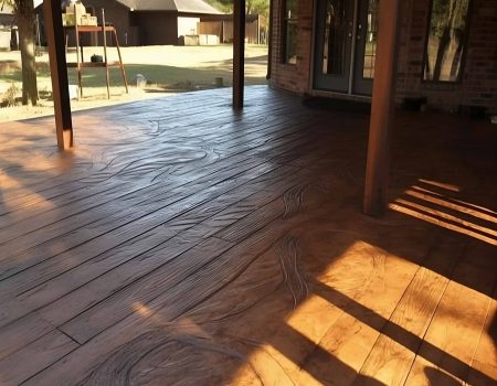 Wood Stamped Concrete Service Waco Wood Stamped Concrete Service Waco